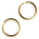 DQ metal Jumpring 8mm Antique bronze